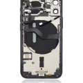Back Housing W/ Small Parts For iPhone 12 Mini (US Version) (Aftermarket Plus) (Black)