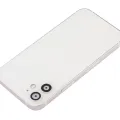Back Housing W/ Small Parts For iPhone 12 Mini (US Version) (Aftermarket Plus) (White)