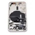 Back Housing W/ Small Parts For iPhone 12 Mini (US Version) (Aftermarket Plus) (White)
