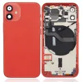 Back Housing W/ Small Parts For iPhone 12 Mini (US Version) (Aftermarket Plus) (Red)