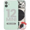 Back Housing W/ Small Parts For iPhone 12 Mini (US Version) (Aftermarket Plus) (Green)