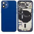 Back Housing W/ Small Parts For iPhone 12 Mini (US Version) (Aftermarket Plus) (Blue)