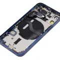 Back Housing W/ Small Parts For iPhone 12 Mini (US Version) (Aftermarket Plus) (Blue)