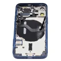 Back Housing W/ Small Parts For iPhone 12 Mini (US Version) (Aftermarket Plus) (Blue)