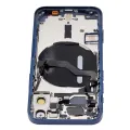 Back Housing W/ Small Parts For iPhone 12 Mini (US Version) (Aftermarket Plus) (Blue)
