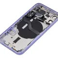 Back Housing W/ Small Parts For iPhone 12 Mini (US Version) (Aftermarket Plus) (Purple)
