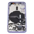 Back Housing W/ Small Parts For iPhone 12 Mini (US Version) (Aftermarket Plus) (Purple)