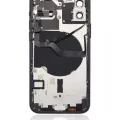 Back Housing W/ Small Parts For iPhone 12 (US Version) (Aftermarket Plus) (Black)