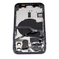 Back Housing W/ Small Parts For iPhone 12 (US Version) (Aftermarket Plus) (Black)