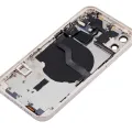 Back Housing W/ Small Parts For iPhone 12 (US Version) (Aftermarket Plus) (White)