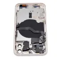 Back Housing W/ Small Parts For iPhone 12 (US Version) (Aftermarket Plus) (White)
