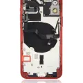 Back Housing W/ Small Parts For iPhone 12 (US Version) (Aftermarket Plus) (Red)