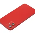 Back Housing W/ Small Parts For iPhone 12 (US Version) (Aftermarket Plus) (Red)
