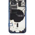 Back Housing W/ Small Parts For iPhone 12 (US Version) (Aftermarket Plus) (Blue)