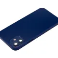 Back Housing W/ Small Parts For iPhone 12 (US Version) (Aftermarket Plus) (Blue)