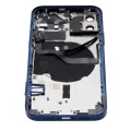Back Housing W/ Small Parts For iPhone 12 (US Version) (Aftermarket Plus) (Blue)