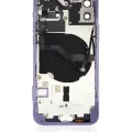 Back Housing W/ Small Parts For iPhone 12 (US Version) (Aftermarket Plus) (Purple)