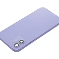 Back Housing W/ Small Parts For iPhone 12 (US Version) (Aftermarket Plus) (Purple)
