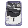 Back Housing W/ Small Parts For iPhone 12 (US Version) (Aftermarket Plus) (Purple)