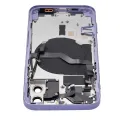 Back Housing W/ Small Parts For iPhone 12 (US Version) (Aftermarket Plus) (Purple)