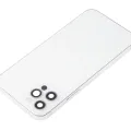 Back Housing W/ Small Parts For iPhone 12 Pro (US Version) (Aftermarket Plus) (Silver)