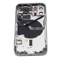 Back Housing W/ Small Parts For iPhone 12 Pro (US Version) (Aftermarket Plus) (Graphite)