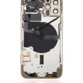 Back Housing W/ Small Parts For iPhone 12 Pro (US Version) (Aftermarket Plus) (Gold)