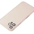 Back Housing W/ Small Parts For iPhone 12 Pro (US Version) (Aftermarket Plus) (Gold)
