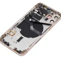 Back Housing W/ Small Parts For iPhone 12 Pro (US Version) (Aftermarket Plus) (Gold)