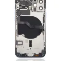 Back Housing W/ Small Parts For iPhone 12 Pro (US Version) (Aftermarket Plus) (Pacific Blue)