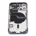 Back Housing W/ Small Parts For iPhone 12 Pro (US Version) (Aftermarket Plus) (Pacific Blue)