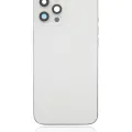 Задня кришка з малими деталями для iPhone 12 Pro Max (US Version) (Aftermarket Plus) (сріблястий)
