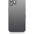 Задня кришка з малими деталями для iPhone 12 Pro Max (US Version) (Aftermarket Plus) (графітовий)