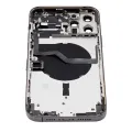 Задня кришка з малими деталями для iPhone 12 Pro Max (US Version) (Aftermarket Plus) (графітовий)