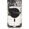 Задня кришка з малими деталями для iPhone 12 Pro Max (US Version) (Aftermarket Plus) (золотий)