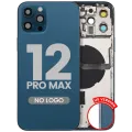 Задня кришка з малими деталями для iPhone 12 Pro Max (US Version) (Aftermarket Plus) (Pacific Blue)
