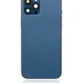Задня кришка з малими деталями для iPhone 12 Pro Max (US Version) (Aftermarket Plus) (Pacific Blue)