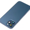 Задня кришка з малими деталями для iPhone 12 Pro Max (US Version) (Aftermarket Plus) (Pacific Blue)