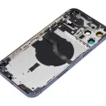 Задня кришка з малими деталями для iPhone 12 Pro Max (US Version) (Aftermarket Plus) (Pacific Blue)