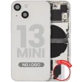 Back Housing W/ Small Parts For iPhone 13 Mini (US Version) (Aftermarket Plus) (Starlight)