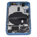 Back Housing W/ Small Parts For iPhone 13 Mini (US Version) (Aftermarket Plus) (Blue)