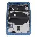 Back Housing W/ Small Parts For iPhone 13 Mini (US Version) (Aftermarket Plus) (Blue)