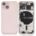 Back Housing W/ Small Parts For iPhone 13 Mini (US Version) (Aftermarket Plus) (Pink)