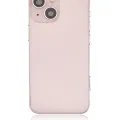 Back Housing W/ Small Parts For iPhone 13 Mini (US Version) (Aftermarket Plus) (Pink)