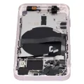 Back Housing W/ Small Parts For iPhone 13 Mini (US Version) (Aftermarket Plus) (Pink)