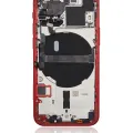 Back Housing W/ Small Parts For iPhone 13 Mini (US Version) (Aftermarket Plus) (Red)