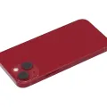Back Housing W/ Small Parts For iPhone 13 Mini (US Version) (Aftermarket Plus) (Red)