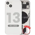 Back Housing W/ Small Parts For iPhone 13 (US Version) (Aftermarket Plus) (Starlight)