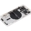 Back Housing W/ Small Parts For iPhone 13 (US Version) (Aftermarket Plus) (Starlight)