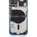 Back Housing W/ Small Parts For iPhone 13 (US Version) (Aftermarket Plus) (Blue)